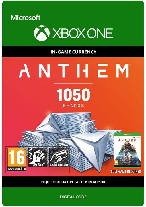 Anthem - 1050 Shards Pack (Xbox ONE) - elektronicky_1752568412