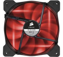Corsair Air Series AF140 Quiet LED Red Edition, 140mm_1332596522