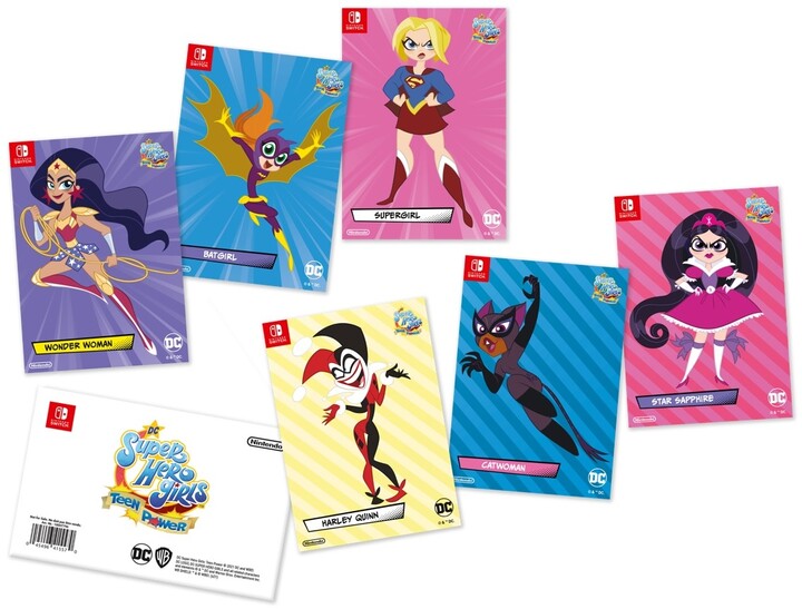 Set pohlednic DC Super Hero Girls: Teen Power v hodnotě 199 Kč_1321894308