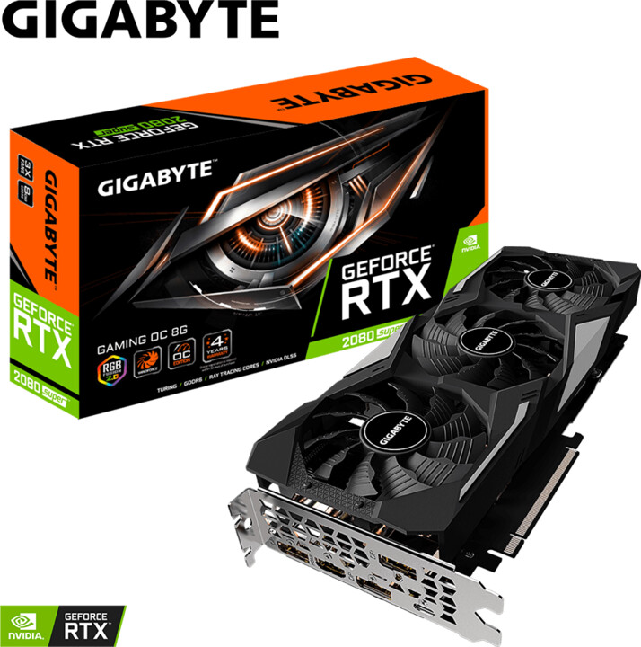 GIGABYTE GeForce RTX 2080 SUPER GAMING OC 8G (rev. 2.0), 8GB GDDR6_176123609