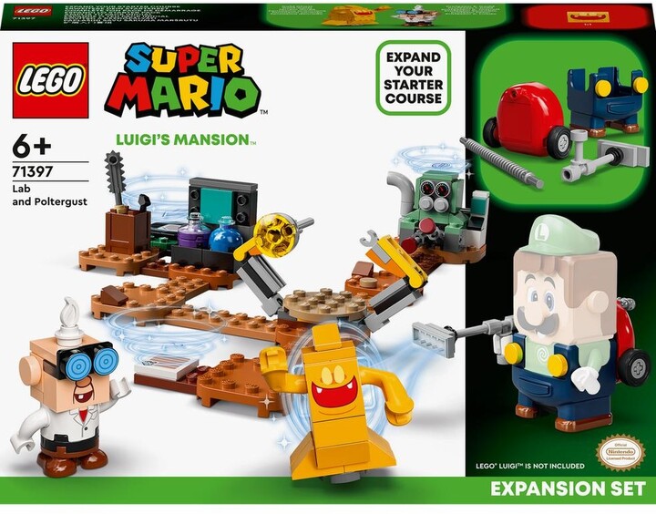 LEGO® Super Mario™ 71397 Luigiho sídlo – Poltergust – rozšiřující set_398694873