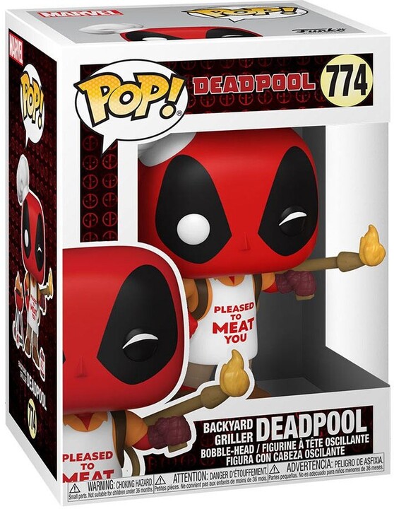 Figurka Funko POP! Deadpool - Backyard Griller Deadpool_1902296805