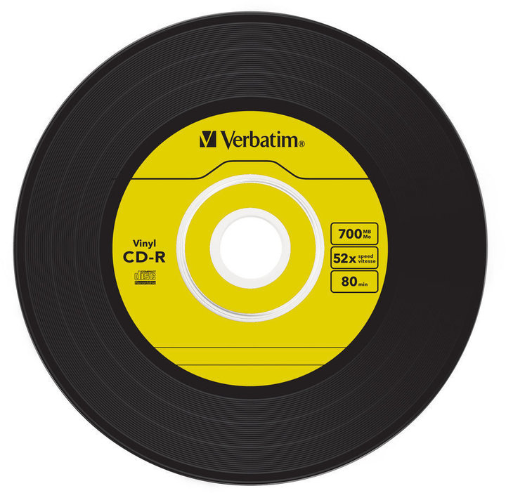 Verbatim CDR DL Plus Vinyl 48x 80 minut slim 10_1018899247