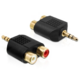 DeLock audio adaptér jack 3.5 mm 3 pin samec &gt; 2 x RCA (CINCH) samice_1549077033