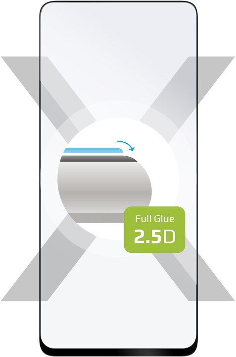 FIXED ochranné sklo Full-Cover pro Honor Magic 4 Lite 5G, s lepením přes celý displej, černá_1827858089
