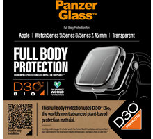 PanzerGlass ochranný kryt s D30 pro Apple Watch Series 9/8/7 45mm, čirá_1133017301