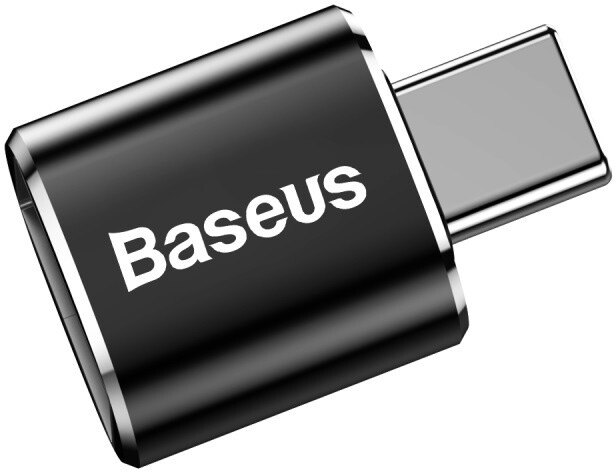 Baseus adaptér / redukce USB-A - USB-C, F/M, černá_948991571