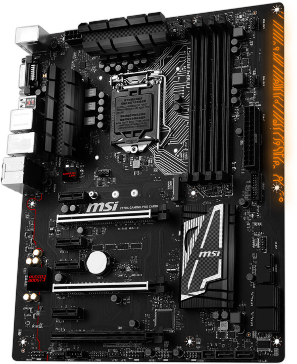 MSI Z170A GAMING PRO CARBON - Intel Z170_937205092