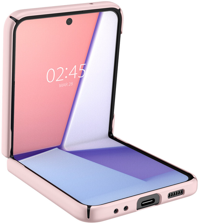 Spigen ochranný kryt AirSkin pro Samsung Galaxy Z Flip4, růžová_533959631
