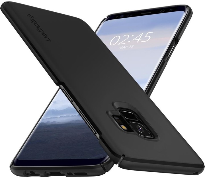 Spigen Thin Fit pro Samsung Galaxy S9, black_130246326