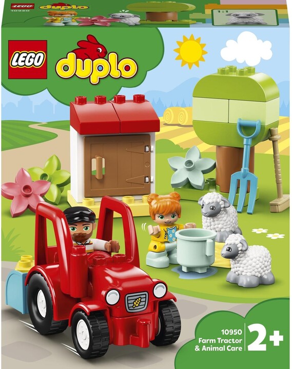LEGO® DUPLO® Town 10950 Traktor a zvířátka z farmy_550305851