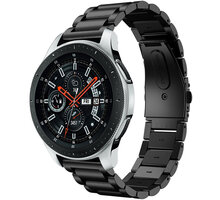 ESES kovový řemínek pro Samsung Watch 42mm/Samsung Gear Sport/ Garmin Vivoactive 3, černá_637400422
