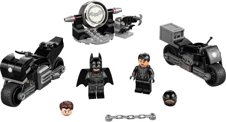 LEGO® DC Comics Super Heroes 76179 Honička na motorce Batmana a Seliny Kyle