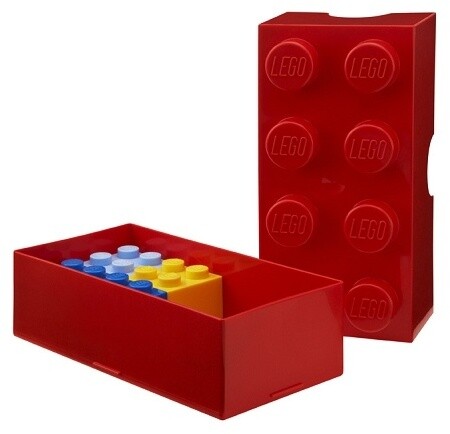 Box za svačinu LEGO, červená