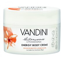 VANDINI ENERGY Tělový krém - Pomerančový květ a babasový olej, 200ml