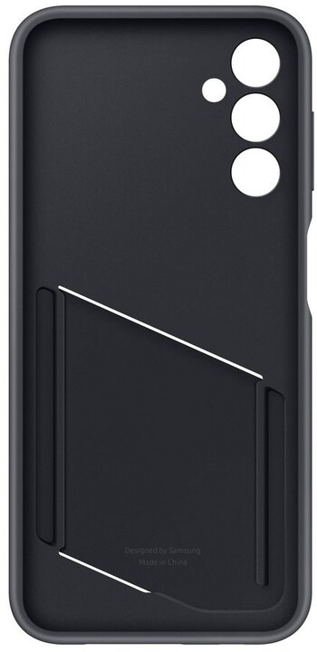 Samsung ochranný kryt s kapsou na kartu pro Galaxy A14, černá_960439874