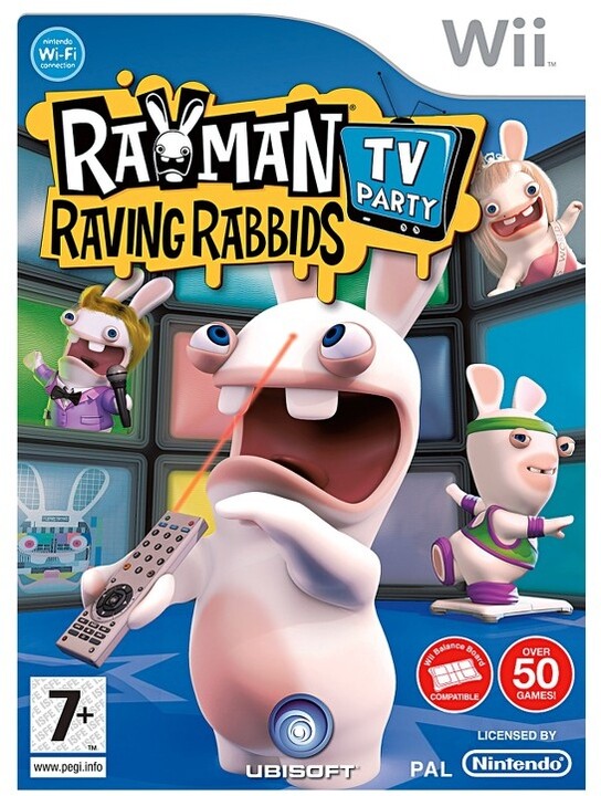 Rayman Raving Rabbids TV Party Selects - Wii_782994207