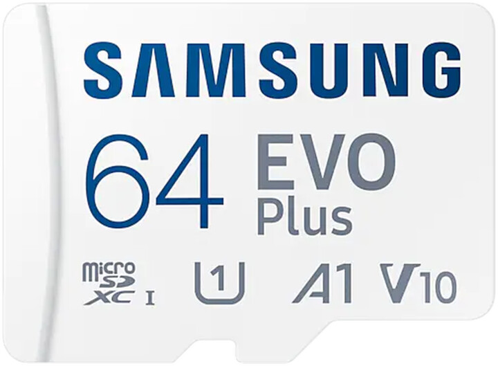 Samsung EVO Plus SDXC 64GB UHS-I (Class 10) + adaptér_1475557026