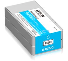 Epson ColorWorks GJIC5(C): Ink cartridge, cyan, pro CW C831 C13S020564