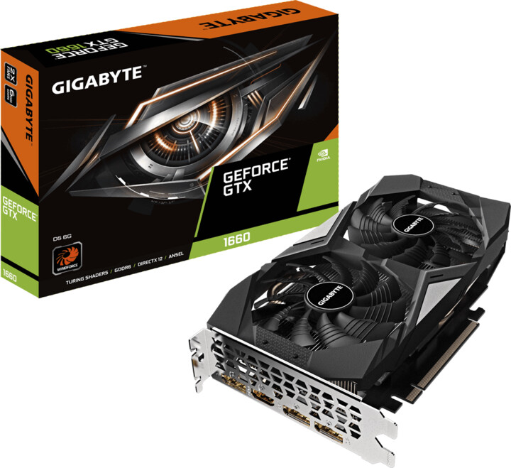GIGABYTE GeForce GTX 1660 D5 6G, 6GB GDDR5_792780019