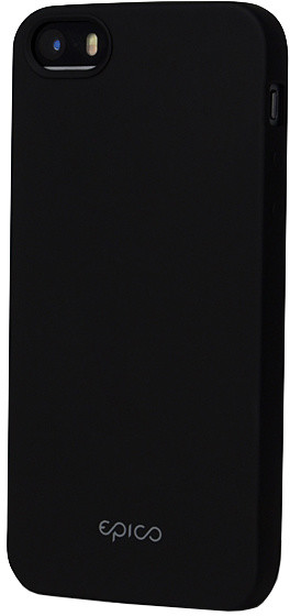 EPICO pružný plastový kryt pro iPhone 5/5S/SE EPICO GLAMY - černý_308270211