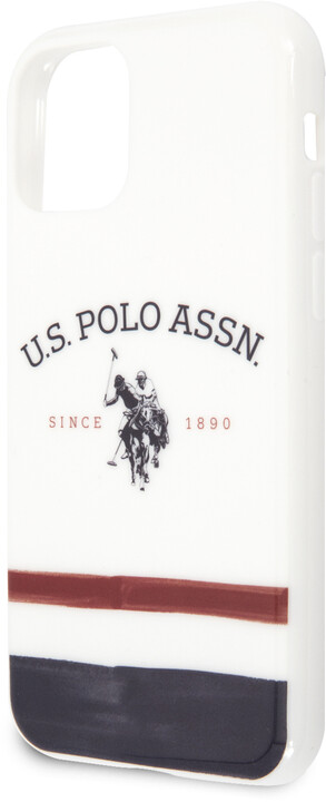 U.S. Polo ochranný kryt TPU Small Horse pro iPhone 11 Pro Max, bílá_413058775