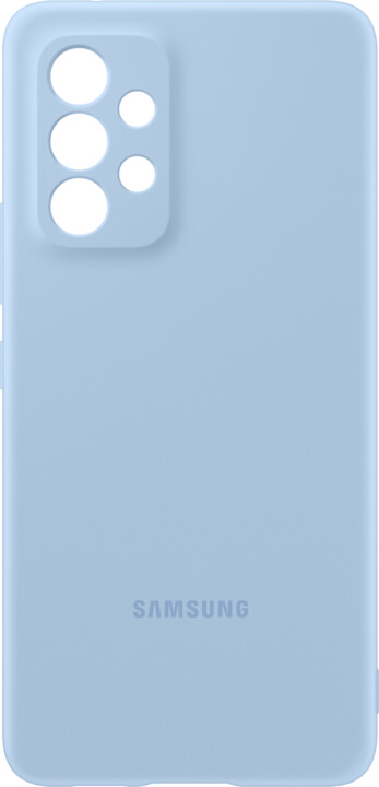 Samsung silikonový zadní kryt pro Galaxy A53 5G, modrá_2089306208