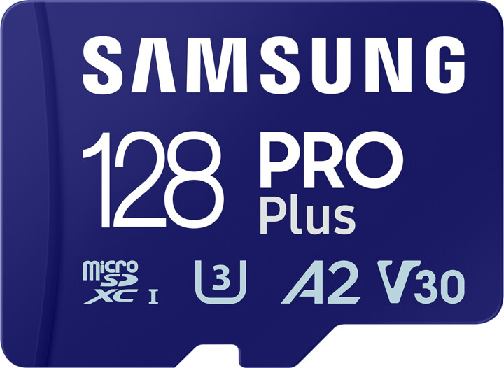Samsung PRO Plus UHS-I U3 (Class 10) Micro SDXC 128GB + USB adaptér_1464857942