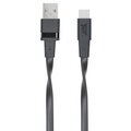 RivaCase Riva 6003 BK1 USB-C 3.0 kabel 1,2m, černá_2106124396