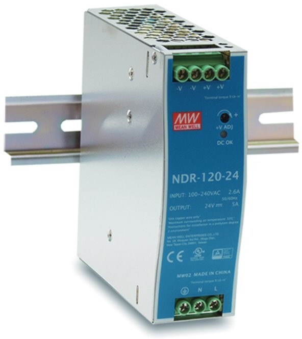 MEAN WELL NDR-120-48 - DIN, 120W, 48V_590874690