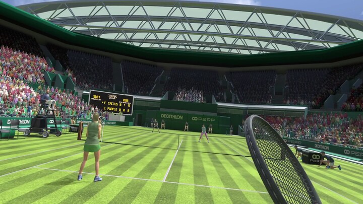 Tennis on court (PS5 VR2)_1061581644