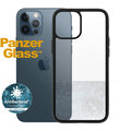 PanzerGlass ochranný kryt ClearCase pro Apple iPhone 12 Pro Max 6.7&quot;, antibakteriální, černá_515621012