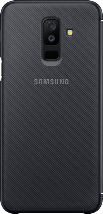 Samsung A6+ flipové pouzdro, černá_1819042320