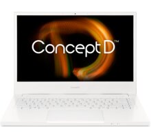 Acer ConceptD 3 (CN314-73G), bílá Garance bleskového servisu s Acerem + Adobe Creative Cloud Bundle + O2 TV HBO a Sport Pack na dva měsíce + Servisní pohotovost – vylepšený servis PC a NTB ZDARMA