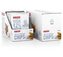 Nutrend HIGH PROTEIN CHIPS, chipsy, slané, 6x40g