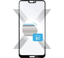 FIXED ochranné tvrzené sklo 3D Full-Cover pro Huawei P20 Lite, černé_1868762230