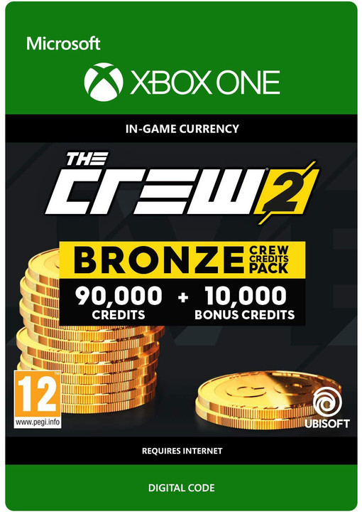 The Crew 2 Bronze Crew Credit Pack (Xbox ONE) - elektronicky_187392096
