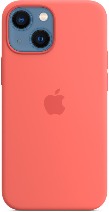 Apple silikonový kryt s MagSafe pro iPhone 13 mini, pomelově růžová_1294916365