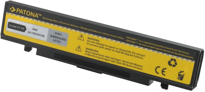 Patona baterie pro SAMSUNG P50/60 R40/45 X60 4800mAh Li-Ion 11,1V_293068736