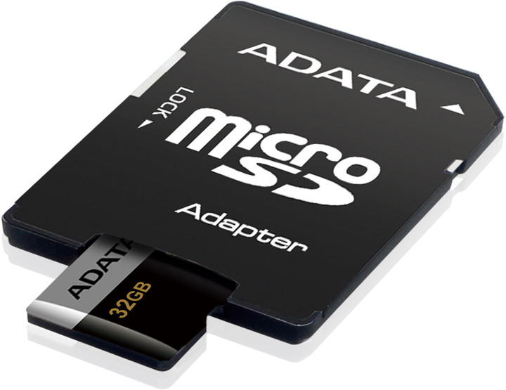 ADATA Micro SDHC Premier Pro 32GB 95MB/s UHS-I U3 + SD adaptér_1287794725