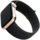 FIXED nylonový řemínek pro Apple Watch 42/44/45/49mm, černá_980627363