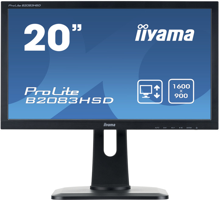 iiyama B2083HSD-B1 - LED monitor 20&quot;_2044392211