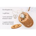 Hlavolam iDventure - Cryptex, dřevěný, 3D mechanická skládačka_781339889