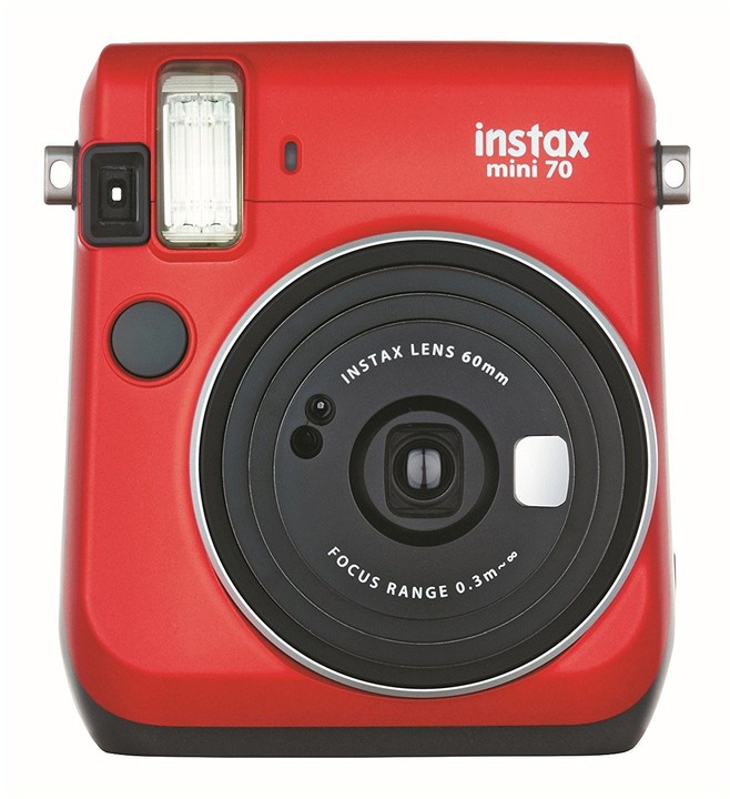 Fujifilm Instax mini 70, červená_2035329180