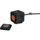 PowerCube EXTENDED REMOTE set multifunkční zásuvkový systém, 4x zásuvka, 1,5m, černá/oranžová