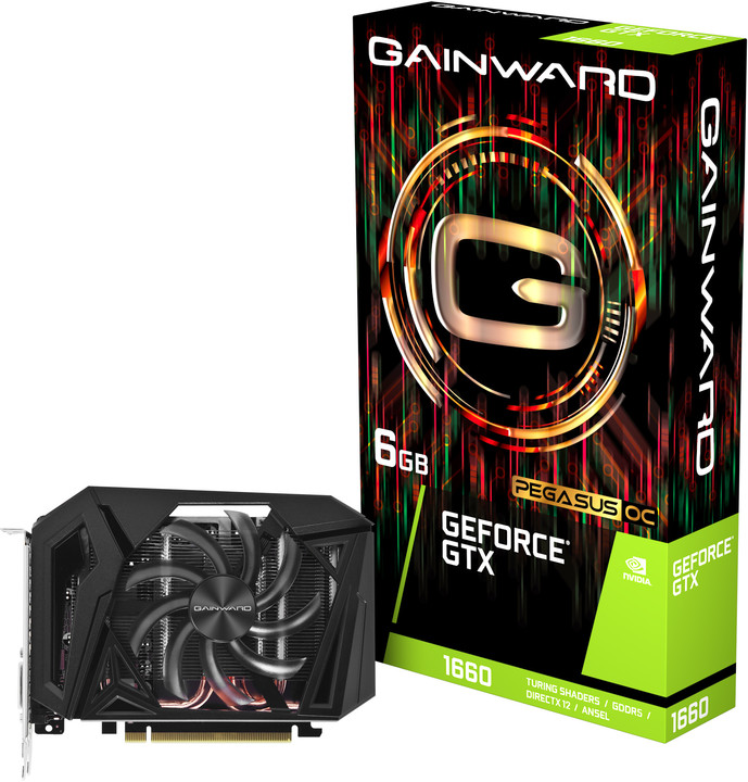 Gainward GeForce GTX 1660 Pegasus OC, 6GB GDDR5_691365631