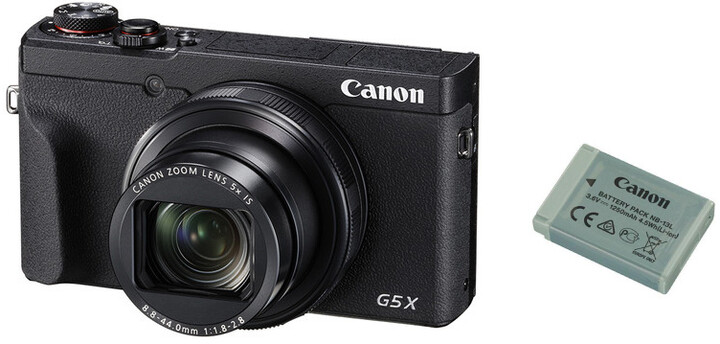 Canon PowerShot G5 X Mark II + Battery kit_1514680200