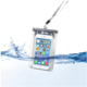 CELLY Splash Bag univerzální voděodolné pouzdro pro telefony 5,7 ", bílé