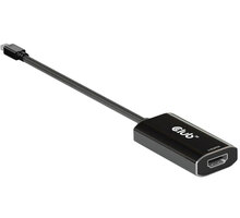 Club3D aktivní adaptér mini DisplayPort 1.4 na HDMI 4K@120Hz s DSC1.2, černá_12164361