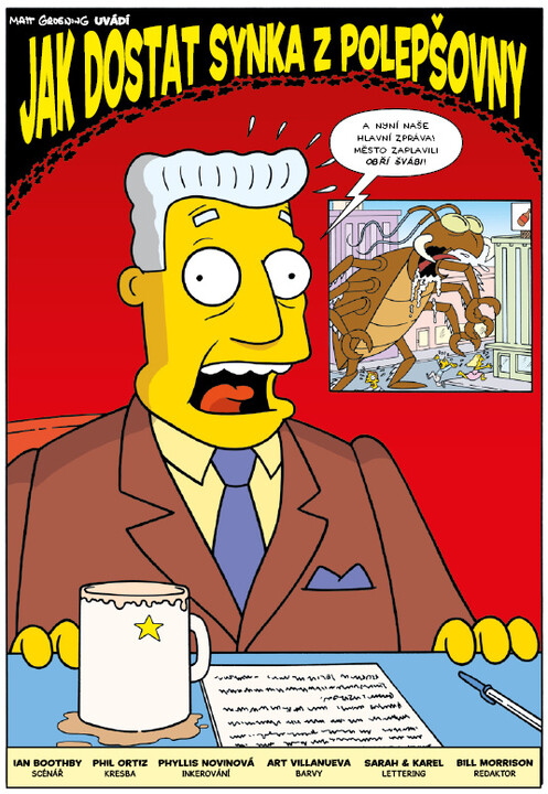Komiks Simpsonovi: Komiksové zemětřesení